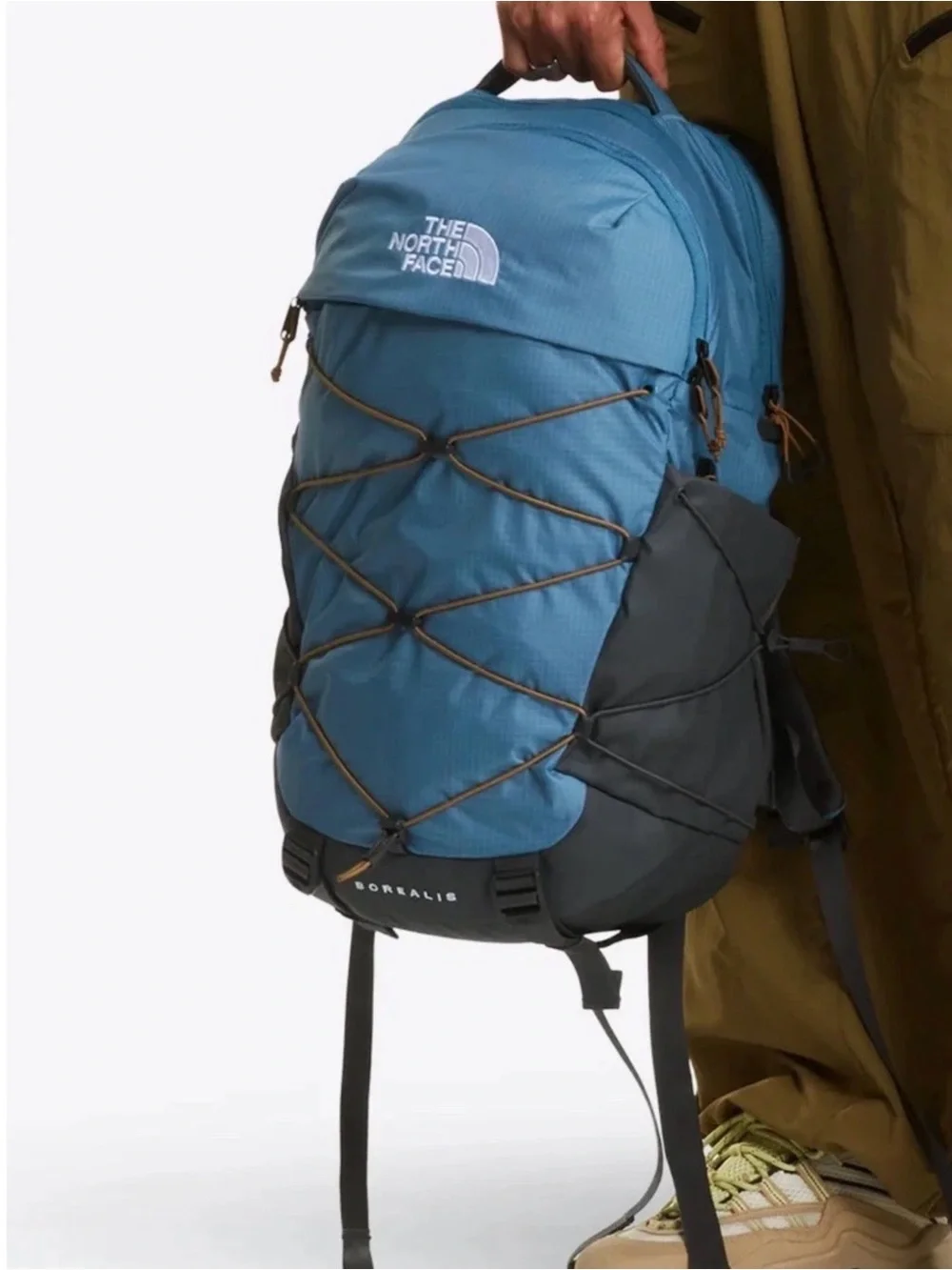The North Face Borealis Backpack Winslor Blue/Grey NWT